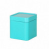 Storage Bin With Lid Dustproof Iron Mini Sturdy Loose Tea Bucket Household Supplies