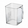 Refrigerator Organizer With Handle Food-grade Wear-resistant Reusable Large Capacity Food Storage Transparent [...]