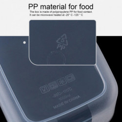 310/600/715/1050/1160/2050ml Fresh-keeping Box Visible Good Sealing Microwave Safe Japanese Style Vegetables [...]