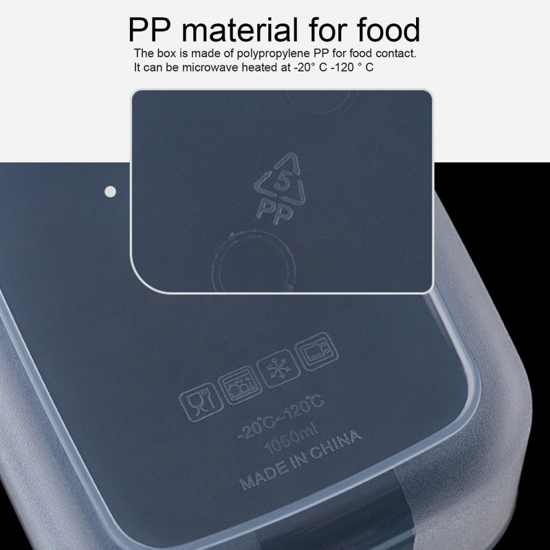 310/600/715/1050/1160/2050ml Fresh-keeping Box Visible Good Sealing Microwave Safe Japanese Style Vegetables [...]