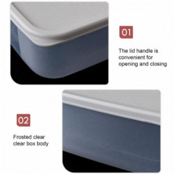 310/600/715/1050/1160/2050ml Fresh-keeping Box Visible Good Sealing Microwave Safe Japanese Style Vegetables [...]