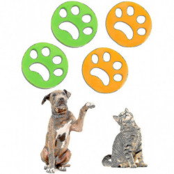 4pcs Pet Hair Sticking Device For Clothes Cleaning And Removing Hair Sticky Dust Artifact