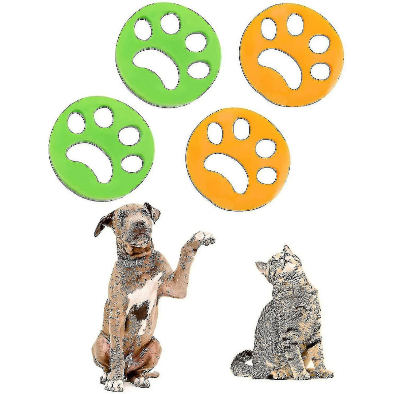 4pcs Pet Hair Sticking Device For Clothes Cleaning And Removing Hair Sticky Dust Artifact 4pcs Pet Hair Sticking Device For Clothes Cleaning And Removing Hair Sticky Dust Artifact