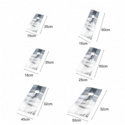 10pcs/bag Growth Bags High Temperature Resistant Food Grade Plastic Breathable Plant Growing Container For [...]