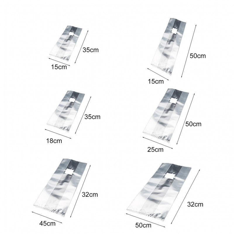 10pcs/bag Growth Bags High Temperature Resistant Food Grade Plastic Breathable Plant Growing Container For [...]