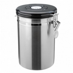 1200ml/1500ml/1800ml Storage Canister Well Sealed Convenient Fresh-keeping Stainless Steel Airtight Coffee [...]