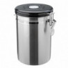 1200ml/1500ml/1800ml Storage Canister Well Sealed Convenient Fresh-keeping Stainless Steel Airtight Coffee [...]