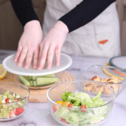 Silicone Cover Food Grade Airtight Lightweight Round Multifunctional Fresh-keeping Lid For Kitchen Silicone Cover Food Grade Airtight Lightweight Round Multifunctional Fresh-keeping Lid For Kitchen