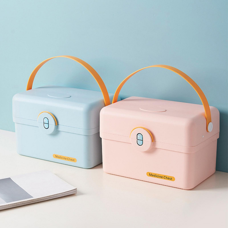 Pp Portable Household Storage Box Large Capacity Light-proof Emergency Container