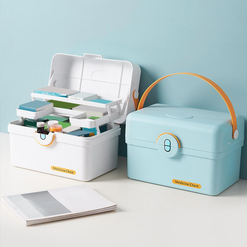 Pp Portable Household Storage Box Large Capacity Light-proof Emergency Container