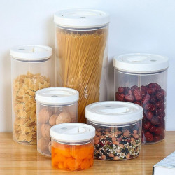 300/600/700/1000/1500/2500ml Clear Sealed Jar Bottle Food Storage Can Container Jikaix 300/600/700/1000/1500/2500ml Clear Sealed Jar Bottle Food Storage Can Container Jikaix