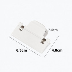 JiKaiX 4Pcs Sealing Clip Leak-proof Kitchen Snack Sealing Clamp Moisture-Proof Food Bag Sealers for Home Kitchen JiKaiX 4Pcs Sealing Clip Leak-proof Kitchen Snack Sealing Clamp Moisture-Proof Food Bag Sealers for Home Kitchen