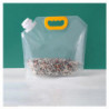 Sac de rangement avec bec verseur Sceau Sac alimentaire polyvalent pour céréales Cors Grains Haricots Sac de rangement avec bec verseur Sceau Sac alimentaire polyvalent pour céréales Cors Grains Haricots