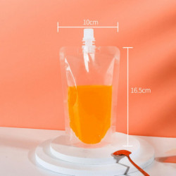 Sac de rangement avec bec verseur Sceau Sac alimentaire polyvalent pour céréales Cors Grains Haricots Sac de rangement avec bec verseur Sceau Sac alimentaire polyvalent pour céréales Cors Grains Haricots