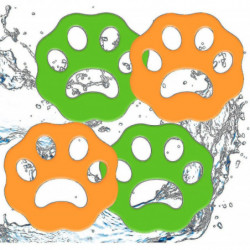 4pcs Pet Hair Sticking Device For Clothes Cleaning And Removing Hair Sticky Dust Artifact