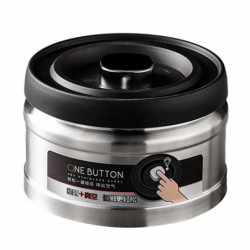 Stainless Steel Vacuum Storage Tank for Tea Leaves Moisture Proof & Dust-Proof Coffee Bean Container 750/1100ml [...]
