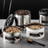 Stainless Steel Vacuum Storage Tank for Tea Leaves Moisture Proof & Dust-Proof Coffee Bean Container 750/1100ml [...]