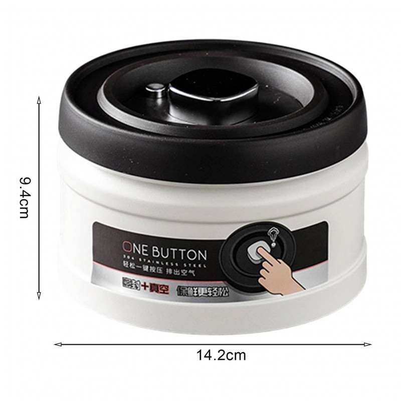 Stainless Steel Vacuum Storage Tank for Tea Leaves Moisture Proof & Dust-Proof Coffee Bean Container 750/1100ml [...]