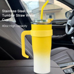 1200ML Vacuum Insulated Tumbler with Straw Large Capacity Food Grade BPA Free Insulated Water Bottle Office [...]