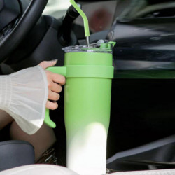1200ML Vacuum Insulated Tumbler with Straw Large Capacity Food Grade BPA Free Insulated Water Bottle Office [...]