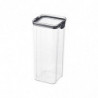 Moisture-proof Stackable Transparent Sealed Food Storage Jar Container With Lid Jikaix Moisture-proof Stackable Transparent Sealed Food Storage Jar Container With Lid Jikaix