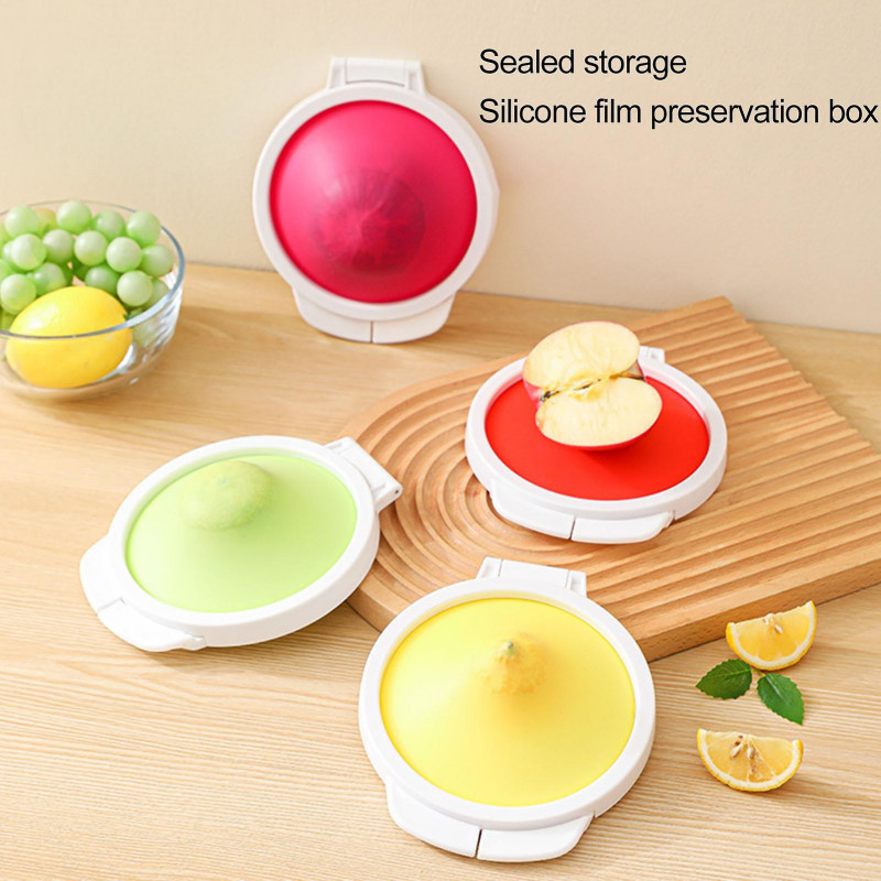 Portable Crisper Box for Fruit Tomatoes Onions Lemons Fresh-keeping Food Container with Sealed Lids Refrigerator [...]