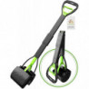 Scooper de caca pour animaux de compagnie portable à longue poignée