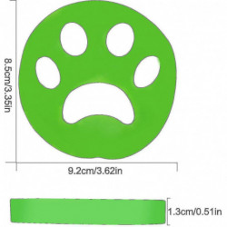 4pcs Pet Hair Sticking Device For Clothes Cleaning And Removing Hair Sticky Dust Artifact