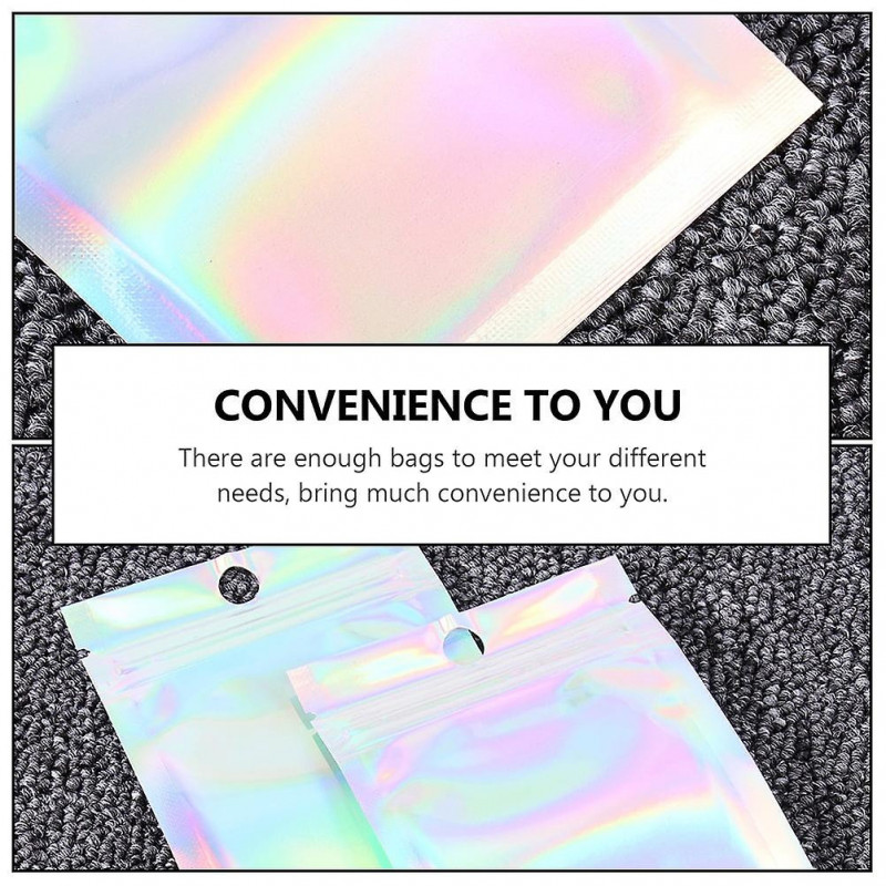 100pcs Multi-functional Sealed Bags Food Sealing Bags Sealing Storage Pouches