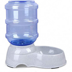 Pet Waterer pour chien Chat Animal Gravité automatique Eau à boire Fontaine Bouteille Bol Plat Stand Pet Waterer pour chien Chat Animal Gravité automatique Eau à boire Fontaine Bouteille Bol Plat Stand