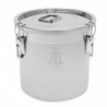 21L Stainless Steel Airtight Cereal Container Storage Bin