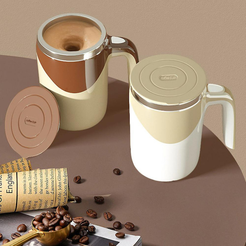 Chargable Powder Mixing Cup Large Capacity Milkshakes Blending Cup for Outdoor Travel