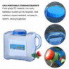 5lcamping bidon d’eau, bidon de réservoir d’eau avec robinet, bidon d’eau avec robinet de vidange fixe / bec [...]