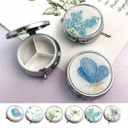 Boîte à pilules avec couvercle 3 grilles indépendantes bien scellées étanches à l’humidité étanches à la poussière [...]