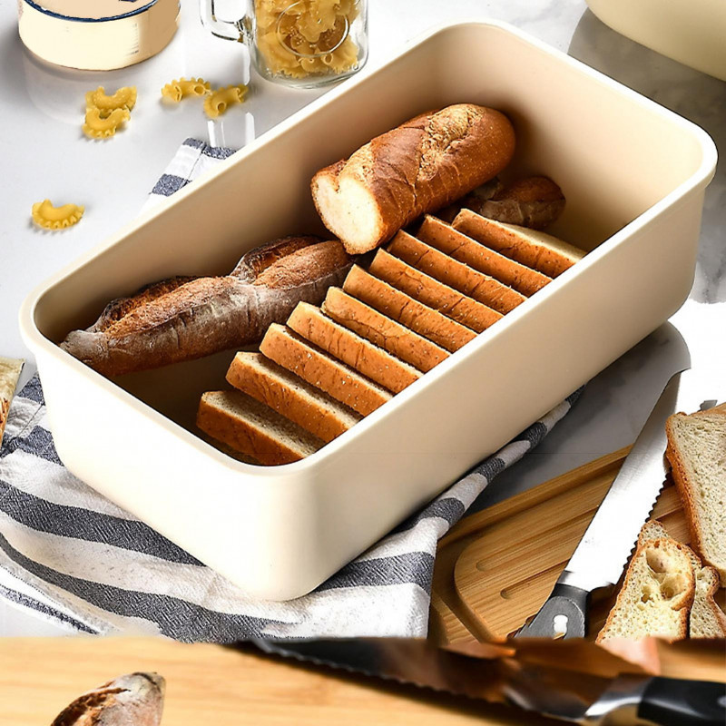 Bread Storage Box Durable Sealing And Stylish Fruit Holder Sturdy Anti-deform Long Lifespan Storage Box