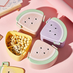 Creative Watermelon Candy Box Stylish Nut Storage with Lid Sealed And Moisture-Proof Storage Box Candy Supply Creative Watermelon Candy Box Stylish Nut Storage with Lid Sealed And Moisture-Proof Storage Box Candy Supply