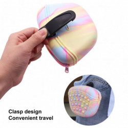 Pet Food Bag Convenient Zipper Closure Silicone Dog Treat Pouch with Fingertip Pressing Games Pet Supplies Pet Food Bag Convenient Zipper Closure Silicone Dog Treat Pouch with Fingertip Pressing Games Pet Supplies
