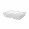 fornnerg Storage Box Large Capacity Fresh-keeping PP Fridge Egg Container for Kitchen