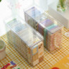 Fornnerg Storage Box Large Capacity Transparent Desktop Mobile Phone Case Container Household Suppli