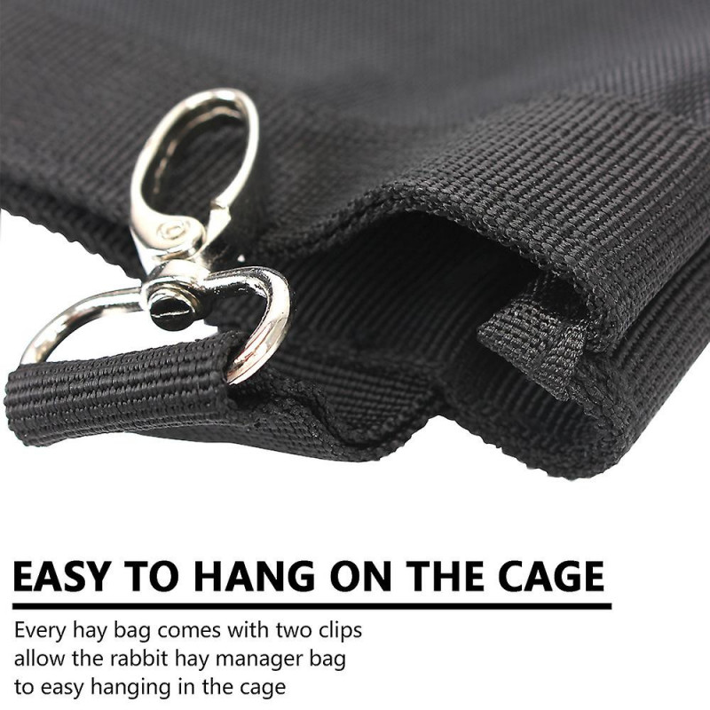 Poche suspendue Feeder Holder Pet Supplies Distributeur d’alimentation Conteneur Hay Bag pour lapin Cochon d’Inde [...]