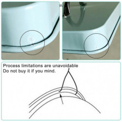 Boîte de stockage de détergent à lessive 3kg Cas de stockage de grain domestique Baril de poudre à laver avec [...]