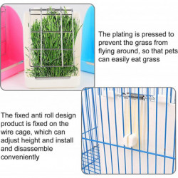 Rabbit Hay Feeder Hutch Accessorywhite-1pcs Rabbit Hay Feeder Hutch Accessorywhite-1pcs