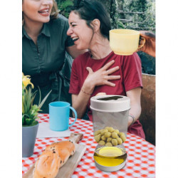 Pickle And Olive Hourglass Jar Pickle Grabber For Airtight Food Storage Pickle And Olive Hourglass Jar Pickle Grabber For Airtight Food Storage