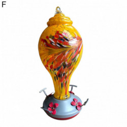 Beautiful Bird Feeder - Bright-colored Glass, Festive Touch, Bird Food Container Beautiful Bird Feeder - Bright-colored Glass, Festive Touch, Bird Food Container
