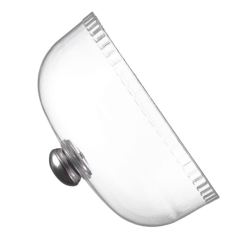 1pc Plastic Transparent Protective Cover - Snack Food Dust-proof Cake Cover