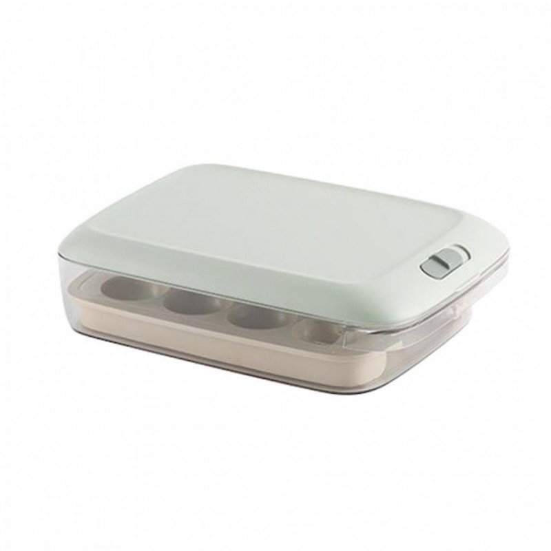 Plastic Storage Lids Food Container Leak Proof Bpa Free, Light Green A