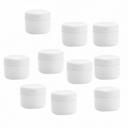 Refillable Plastic Empty Face Cream Cosmetic Container With White Lid-100g Refillable Plastic Empty Face Cream Cosmetic Container With White Lid-100g