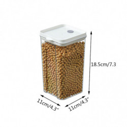 Miscellaneous Grains Barley Noodle Storage Jar Nut Candy Dry Storage Jar Transparent Buckle Dry Storage Jar Miscellaneous Grains Barley Noodle Storage Jar Nut Candy Dry Storage Jar Transparent Buckle Dry Storage Jar