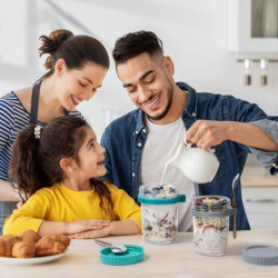 Overnight Oats Jars With Lid And Spoon Set Of 210 Oz Multiple Use Large Capacity Airtight Seal Oatmeal Container [...]