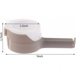 8 Pieces Acsergery Gift Food Bag Sealing Clip With Pour Spout For Food Storage 8 Pieces Acsergery Gift Food Bag Sealing Clip With Pour Spout For Food Storage